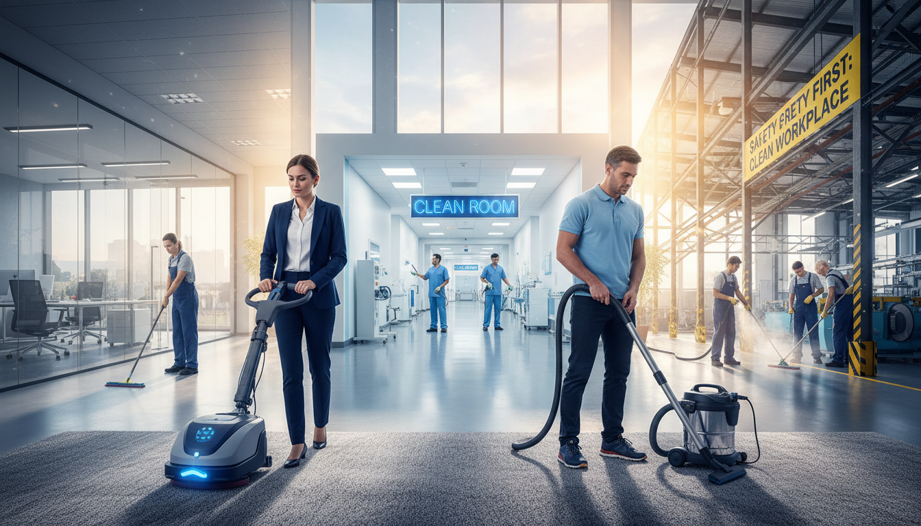 Do I need to be present when cleaners clean my Sydney office?