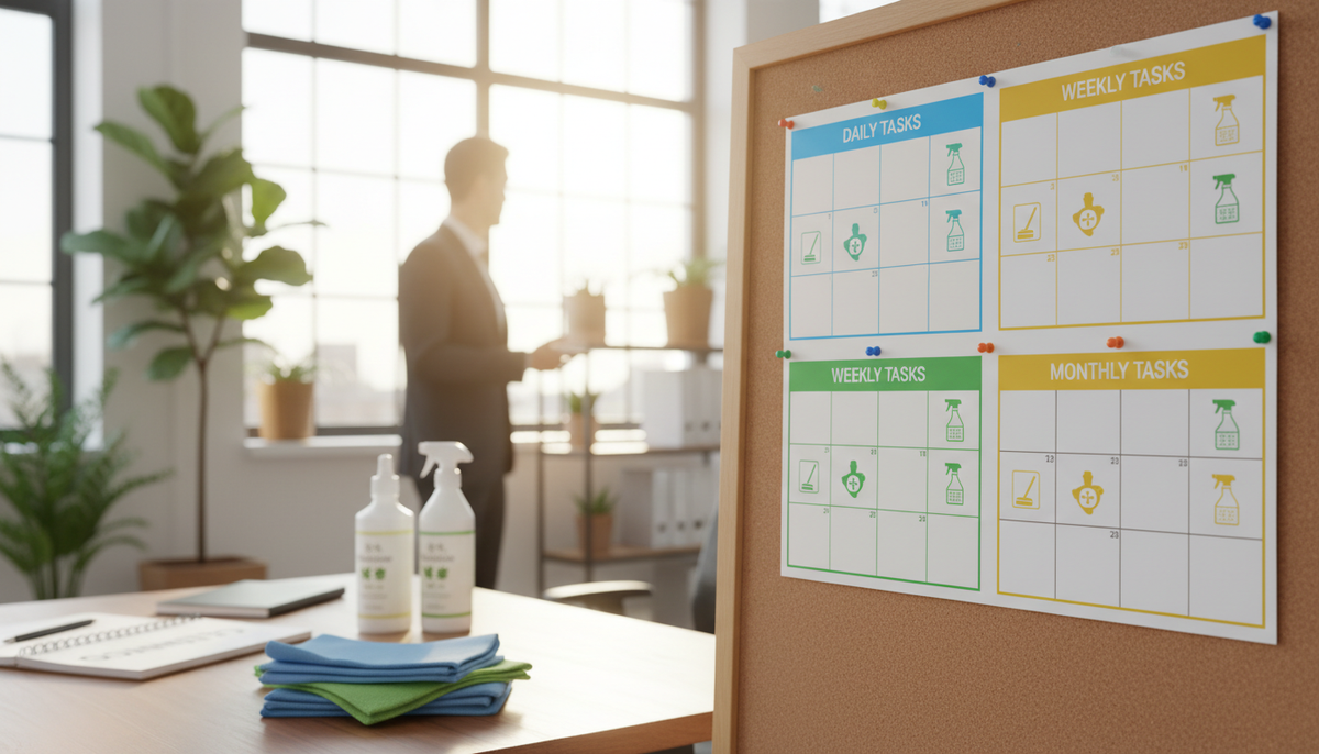 Which companies offer delivery for cleaning supplies nearby?