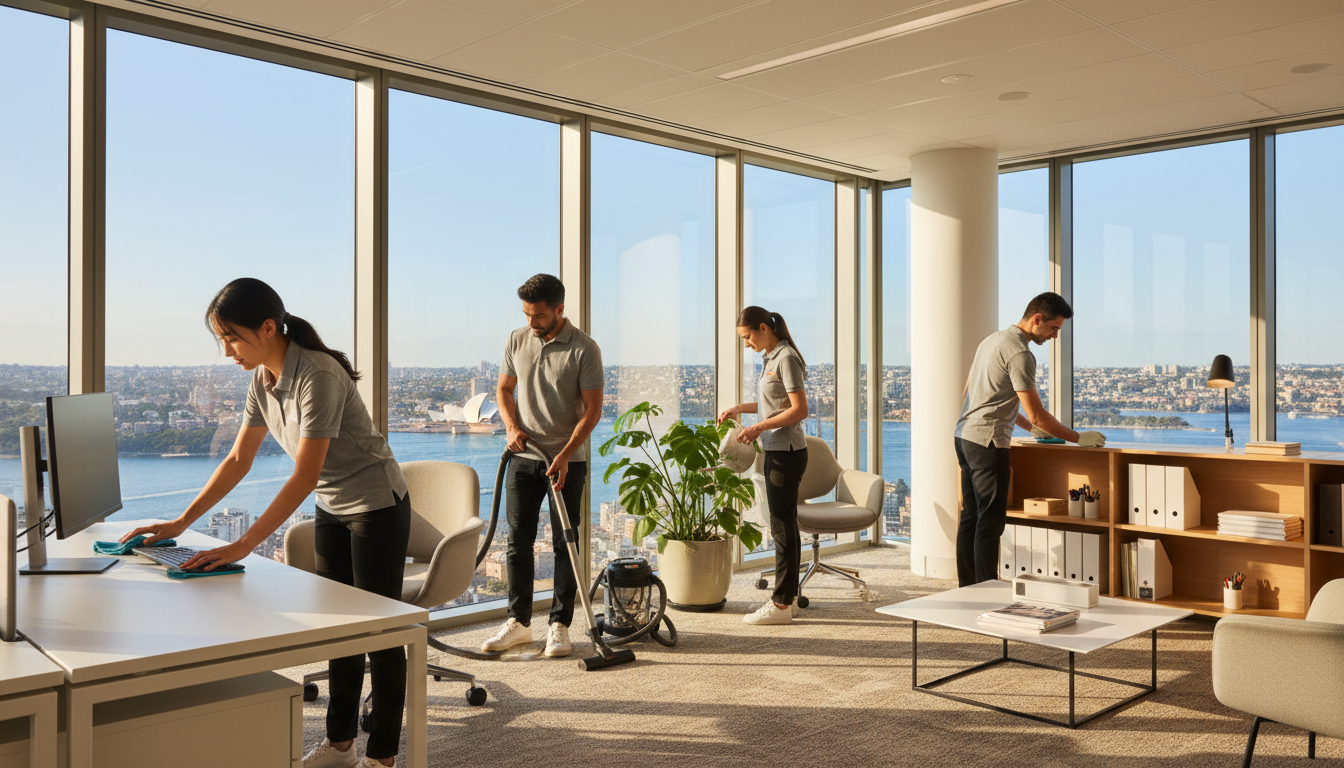 What are the cleaning requirements for medical offices in Sydney?
