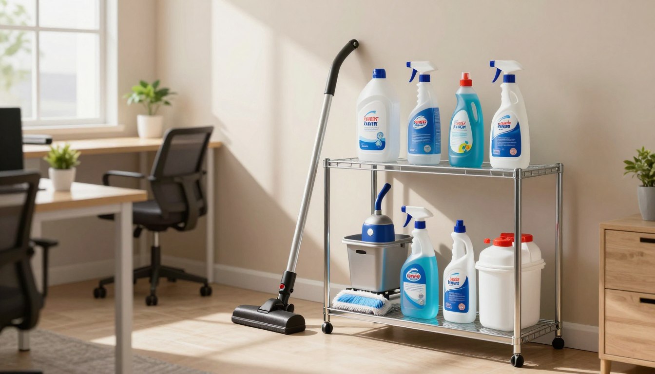What commercial cleaning products do professional cleaners in Sydney use?