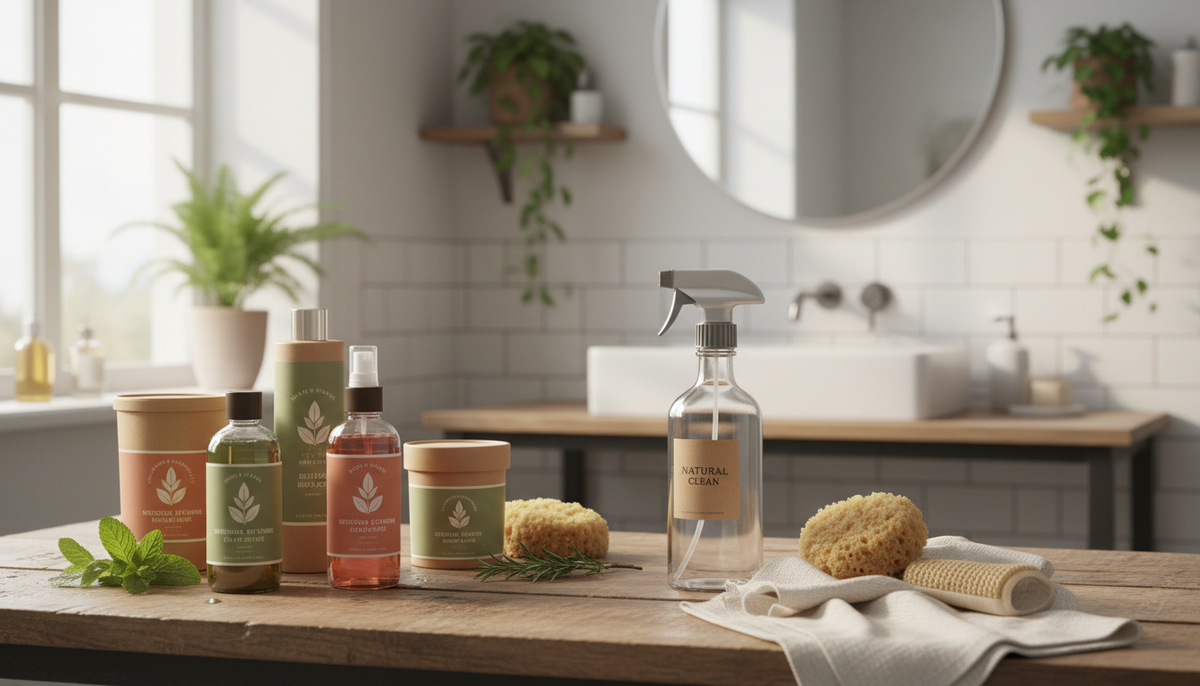 Are there any local stores with natural cleaning products?