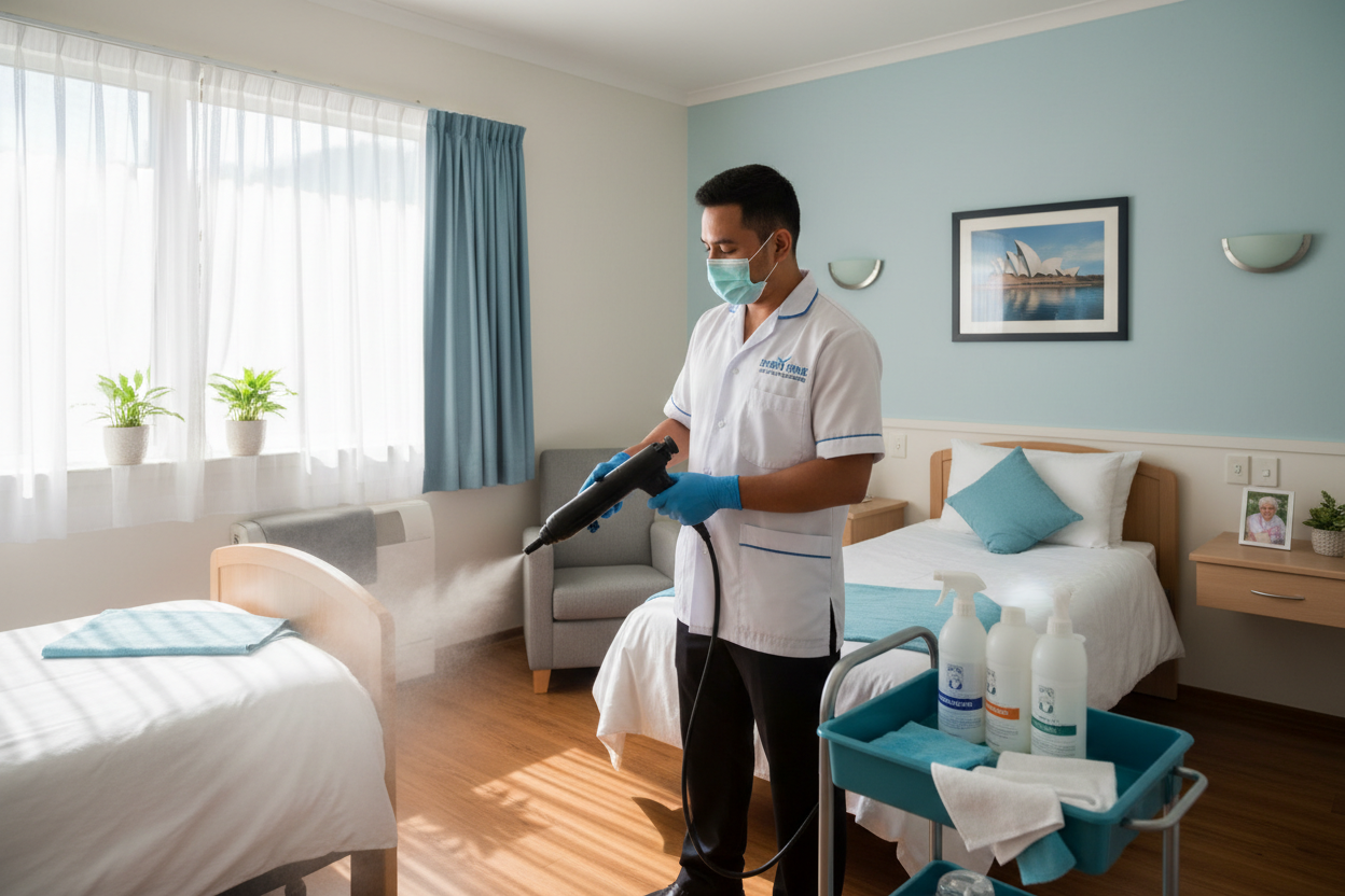 How Should Aged Care Cleaning in Sydney Schedules Change During an Infection Outbreak?