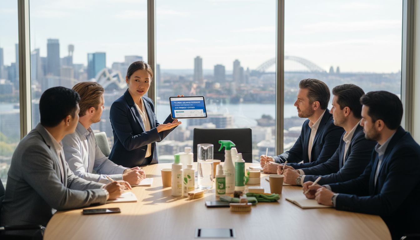 How often should different types of Sydney workplaces be professionally cleaned?