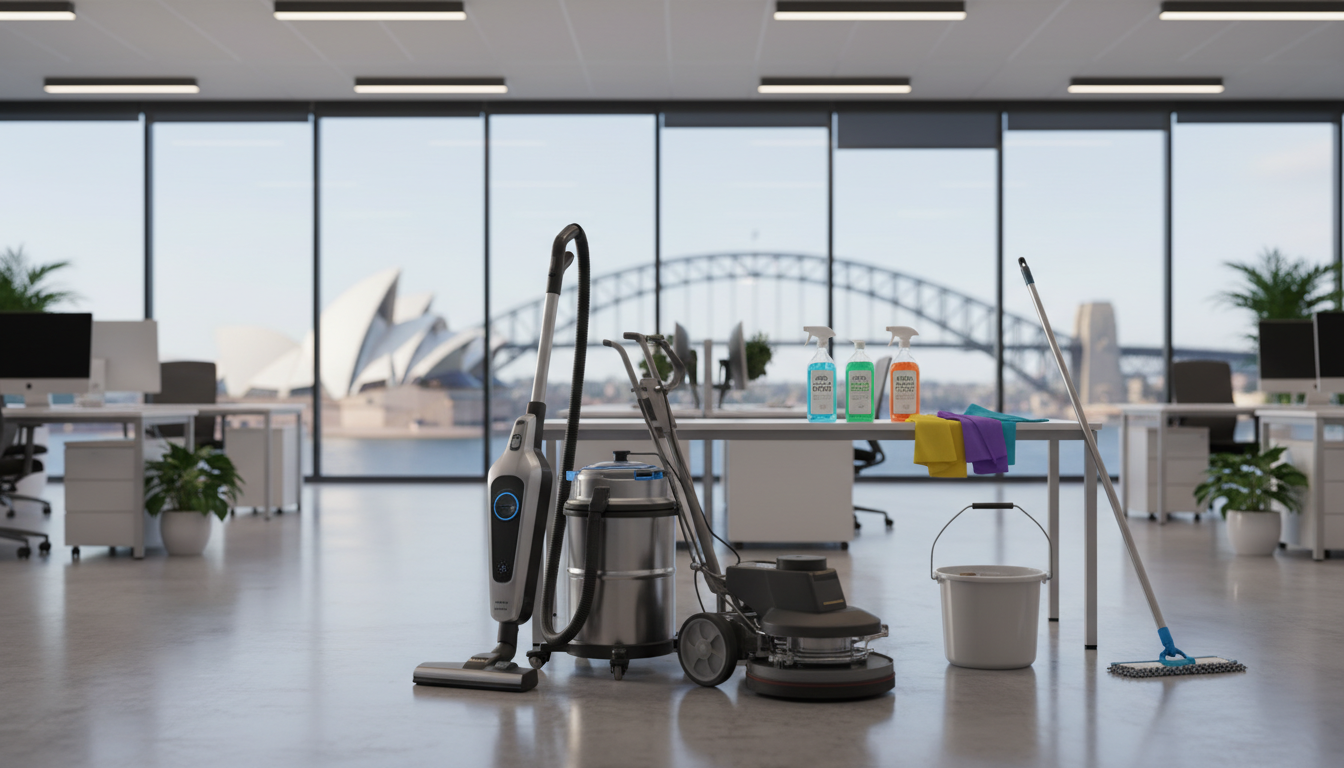 What commercial cleaning supplies are best for schools in NSW?