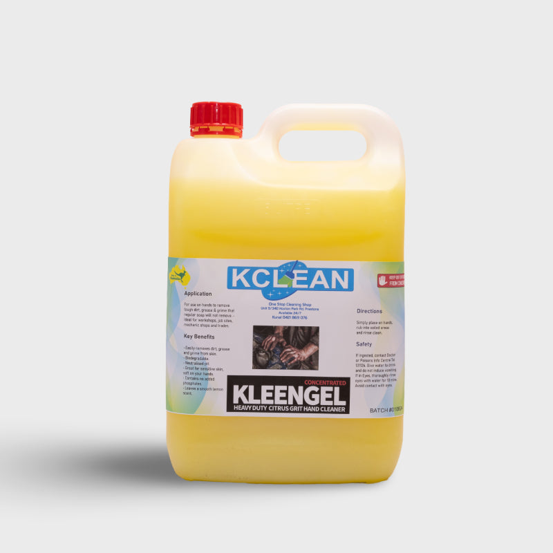 Kleengel Heavyduty Citrus Grit Hand Cleaner 5L
