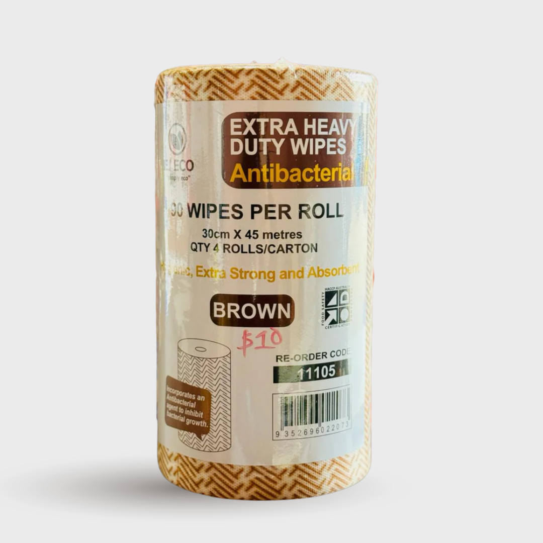 EXTRA HEAVY-DUTY WIPES ANTIBACTERIAL