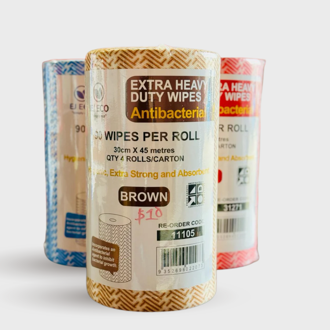 EXTRA HEAVY-DUTY WIPES ANTIBACTERIAL