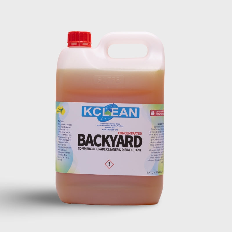 Backyard - Commerical Grade Outdoor Cleaner And Disinfectent 5L
