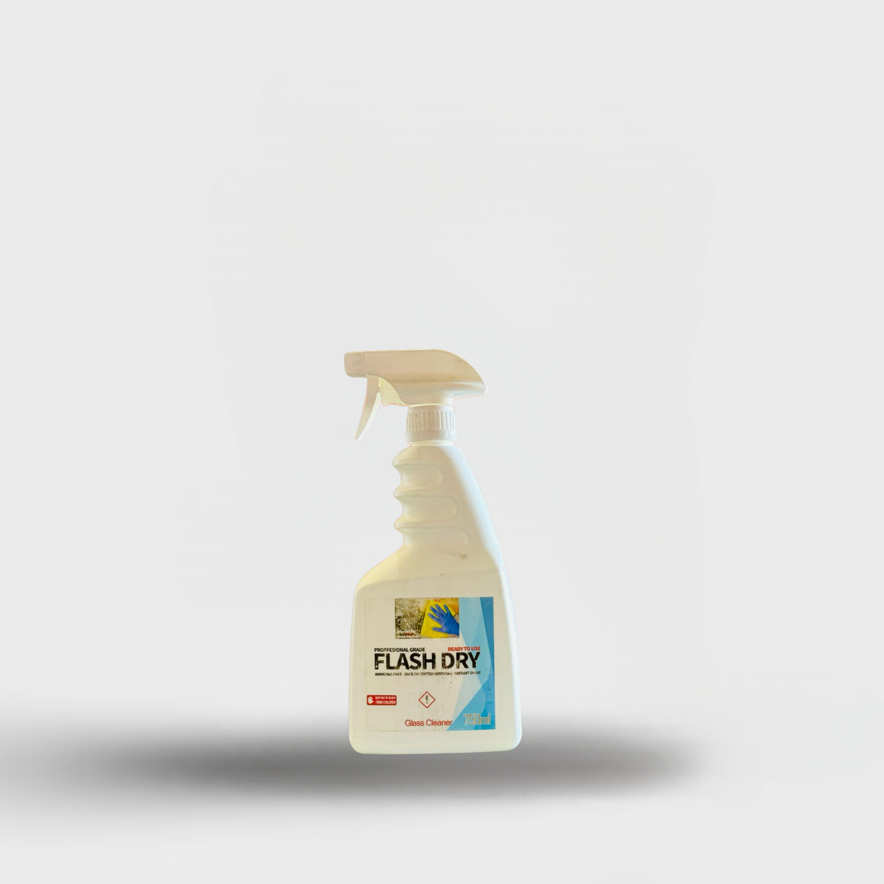 FLASH DRY GLASS CLEANER (750ml)