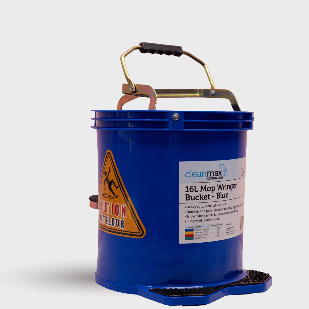 MOP WRINGER BUCKET RED/YELLOW/GREEN  16L