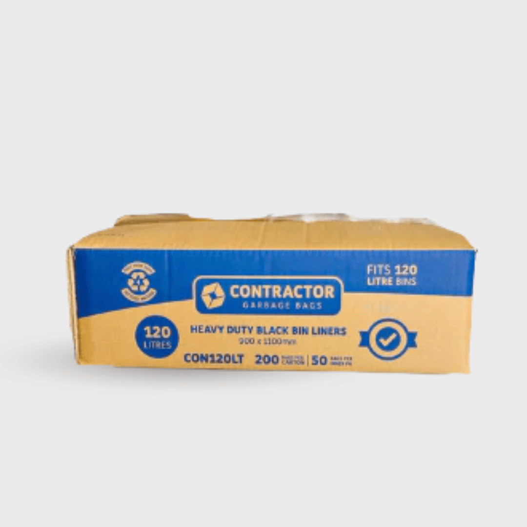 HEAVY DUTY BLACK BIN LINER (120L)